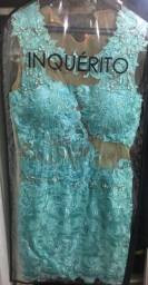 Título do anúncio: Vestido de festa (curto) - Cor Azul Tiffany