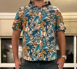 Título do anúncio: Camisa estilo havaiana importada slim fit