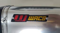 Título do anúncio: Escape esportivo Wacs para Suzuki Gs 500 C/coletor Prata Mod. W1p