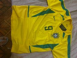Título do anúncio: Camisa Brasil 2002 RonaldoGG
