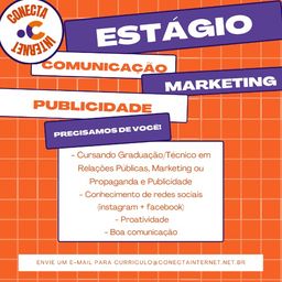 Título do anúncio: Estágio - Marketing/Comunicação/Publicidade/Relações Públicas