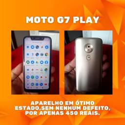 Título do anúncio: Moto G7 Play em ótimo estado 