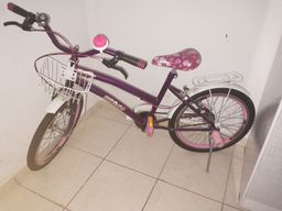 Título do anúncio: Bicicleta roxa
