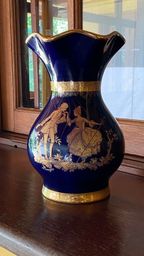 Título do anúncio: Vaso decorativo 25 cm de porcelana de Limoges