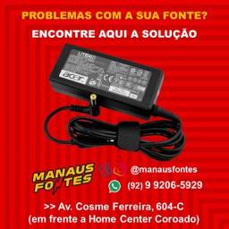 Título do anúncio: Fonte de Notebook Acer Nova fazemos entrega em todos os bairros de Manaus