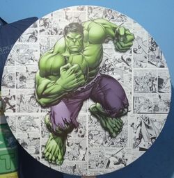 Título do anúncio: Vendo banner do incrível hulk tamanho 1mx1m
