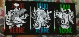 Título do anúncio: 3 livros do Júlio Verne 