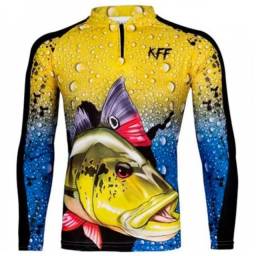 Título do anúncio: Camisa de pesca com proteção UV50 