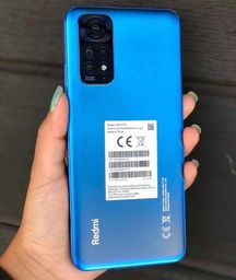 Título do anúncio: Retirar hoje Celular Xiaomi Redmi Note 11 6GB/128GB Azul Cinza Original Versão Global 