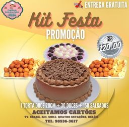 Título do anúncio: KIT FESTA - ENTREGA GRATUITA