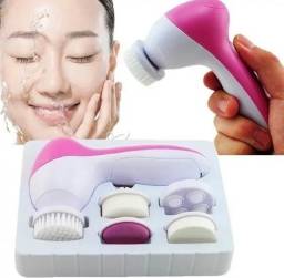 Título do anúncio: Massageador Facial Derma Aparelho Limpeza Corporal 5 In