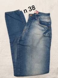 Título do anúncio: Calça jeans Cintura alta tam 38