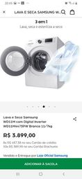 Título do anúncio: Maquina de lavar e secar digital Sansung 