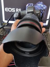 Título do anúncio: camera Canon  EOS R + lente 24-70  2.8 usm L  II