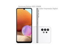 Título do anúncio: Smartphone Samsung A32 128GB 6.4" 4GB Ram Leitor Impressão Digital