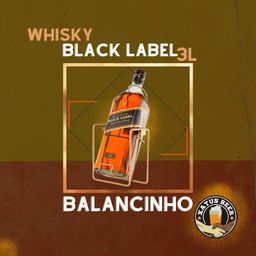 Título do anúncio: Whisky Black Label 3L " Balancinho " lacrado