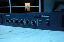 Título do anúncio: Amplificador e Mixer Staner  MP 100 p/ conserto
