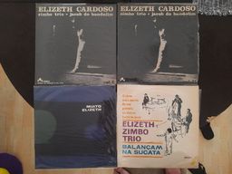 Título do anúncio: Coleção 4 Discos Vinil de Elizeth Cardoso c/ Zimbo Trio e Jacob do Bandolim por R$ 160,00