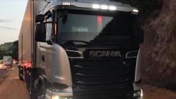 Título do anúncio: Scania R440 streeamline 6x2 2014 baú Randon 3e 21/22