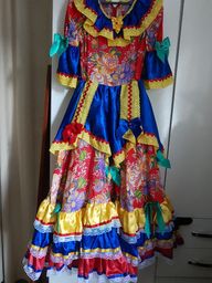 vestido festa junina olx