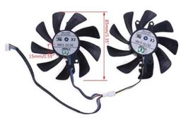 Título do anúncio: Cooler Fan Para Gtx 1660 Rtx 2060 2070 2 Pçs 85mm 4pin - Novo