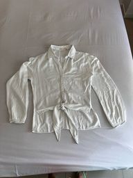 Título do anúncio: Blusa linho off white