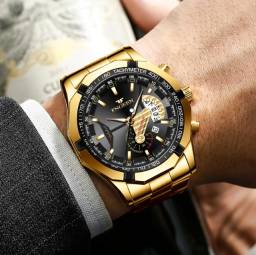 Título do anúncio: Relógio de Luxo Masculino fngeen - Horas em Grande Estilo