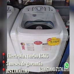 Título do anúncio: Máquina de lavar Electrolux 15KG(3 meses de garantia)entrega rápida