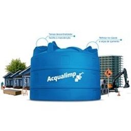 Título do anúncio: Tanque D'Água 10000 Litros Acqualimp Azul