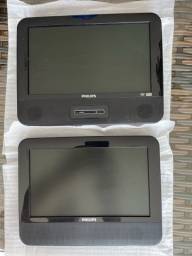Título do anúncio: Philips Portable DVD Player PD9012 22.9 cm (9") LCD Dual screens