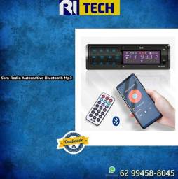 Título do anúncio: Som Radio Automotivo Bluetooth Mp3 - Pendrive E Auxiliar - Bak - BK-302BT e Bak - BK-301BT