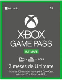 Título do anúncio:  xbox game pass ultimate 2 meses