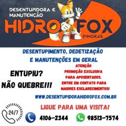 Título do anúncio: Desentupidora ! a melhor Hidro Fox!!