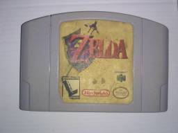Título do anúncio: Zelda Ocarina of Time Original Nintendo 64 relíquia