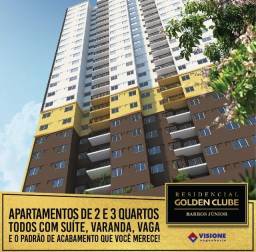 Título do anúncio: Golden Clube Barros Júnior Apartamentos 2 e 3 quartos próx. Vias Dutra e Light