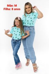 Título do anúncio: T-shirt Mãe & Filha 