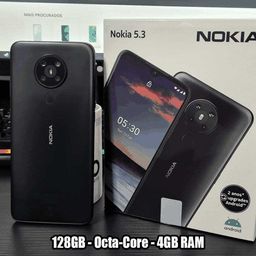 Título do anúncio: Nokia 5.3 - 128Gb - Seminovo - 4GB Ram - Dual Sim