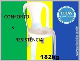 Título do anúncio: cadeira uso comercial sofhie suporta 182kg por 49,90 á vista Loja Quali Cadeiras 3517-1419