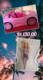 Título do anúncio: Carro da Barbie com 1 Barbie 
