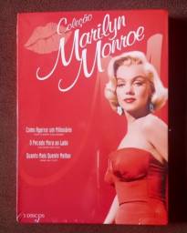 Título do anúncio: Marilyn Monroe Coleção 3 dvd's Lacrada e Original.