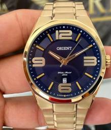 Título do anúncio: Lindo Relógio Orient Original Masculino Dourado Novo 