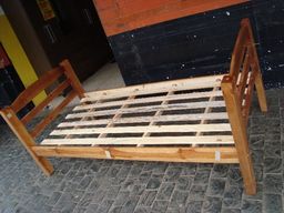 Título do anúncio: cama solteiro madeira nova 