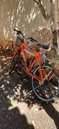 Título do anúncio: Bicicleta laranja