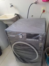 Título do anúncio: Máquina de lavar seminova 220v- Lava e Seca Midea 11kg grafite, 1 ano de garantia