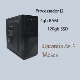Título do anúncio: Vendo Computador i3 4 gb Ram 120gb ssd