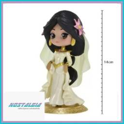 Título do anúncio: Action Figure Princesa Jasmine 14cm Aladim Disney Q Posket 