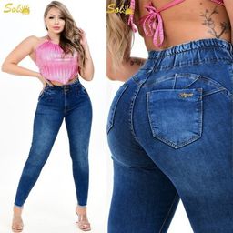 Título do anúncio: Calça Jeans Feminina Com Lycra Levanta E Modela O Bumbum Muito Linda