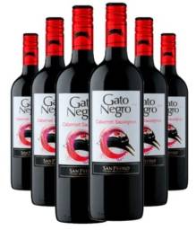 Título do anúncio: Cx 6un.Vinho Gato Negro Cabernet Sauvignon 750ml 