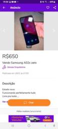 Título do anúncio: Samsung ao2s vendo ou troco do por um celular de maior valor dou o resto em dinheiro!