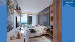 Título do anúncio: HG- Apartamento a beira mar de carneiros com vista para o mar